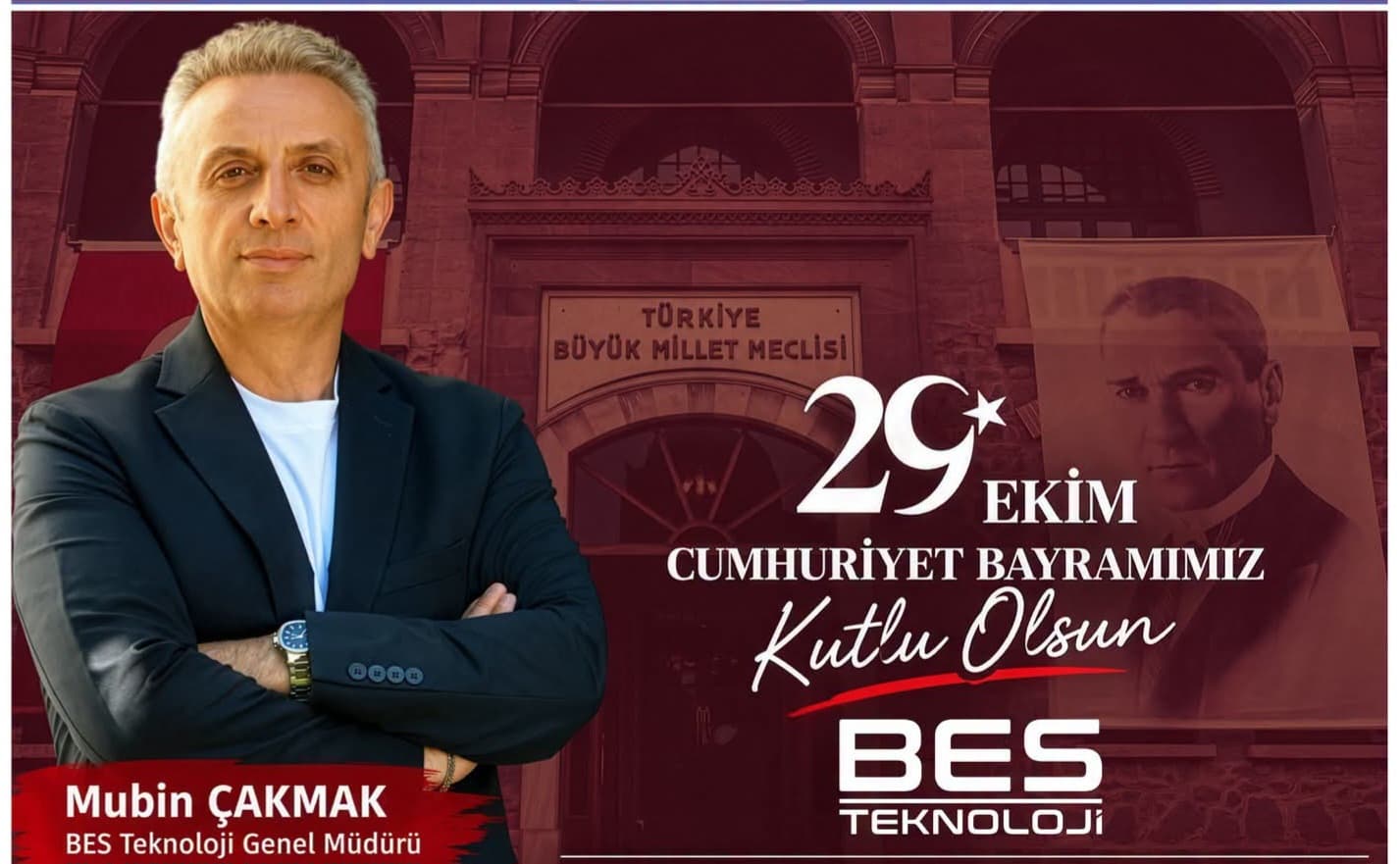 Mubin Çakmak: Cumhuriyet Bayramımız kutlu olsun